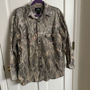 Vintage Camo Button-down